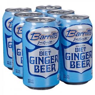 Barritts - Diet Ginger Beer (12oz can) (12oz can)
