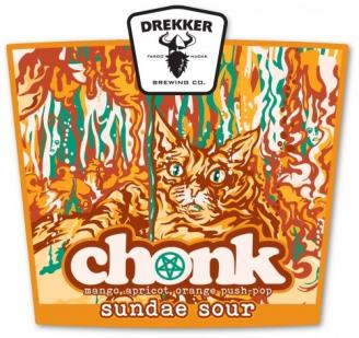 Drekker Brewing Company - Chonk - Mango, Apricot, Orange Push Pop (16oz can) (16oz can)