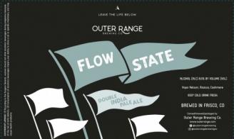 Outer Range Brewing Company - Flow State (16oz can) (16oz can)